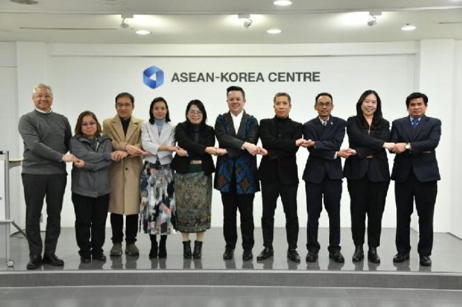 
					Indonesia terpilih memimpin Kelompok Kerja Pariwisata dan Budaya ASEAN Korea Centre periode 2024. Sumber: dokumen KBRI Seoul