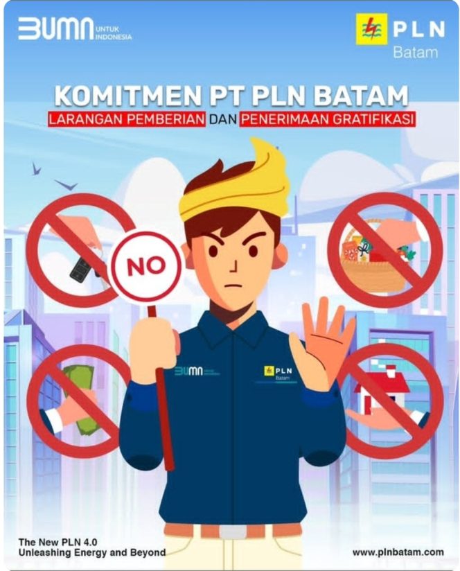 
					Flyer Tolak Gratifikasi PLN Batam