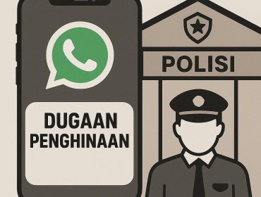 Dugaan penghinaan melalui percakapan WhatsApp resmi dilaporkan ke Polresta Tanjungpinang. (Gambar: ilustrasi/istimewa), Selasa (7/10). 