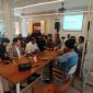 Audiensi Bandara Internasional Batam dengan ADOB,Rabu (1/10). Foto : Wins