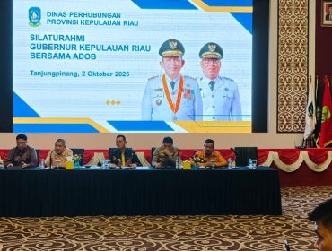 Audiensi ADOB dengan Gubernur Kepri, Ansar Ahmad. Kamis (2/10). Foto:Wins