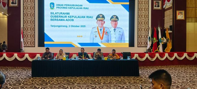 
 Audiensi ADOB dengan Gubernur Kepri, Ansar Ahmad. Kamis (2/10). Foto:Wins