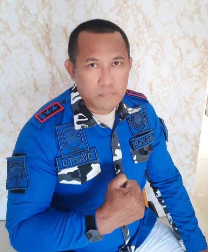 
					Ketua GAMNR Kota Tanjungpinang, Said Ahmad Syukri alias Sas Jhoni, Sabtu(6/12). 