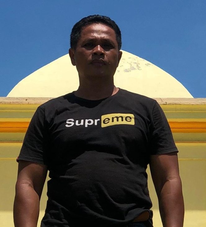 
					Salah seorang warga pulau penyengat, Ilyas, Selasa(2/12).