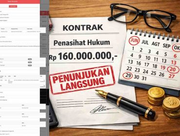 Gambaran penggunaan anggaran daerah untuk jasa penasihat hukum, termasuk periode penugasan dan nilai honorarium yang menjadi sorotan publik, Senin (12/1). 
