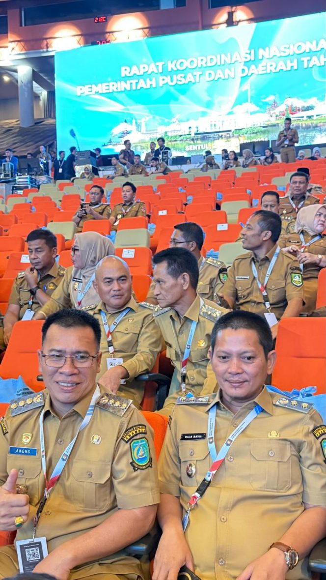 
					Bupati Kepulauan Anambas Aneng bersama Wakil Bupati Raja Bayu Febri Gunadian, S.E, menghadiri Rapat Koordinasi Nasional (Rakornas) Sinergi Pusat dan Daerah dalam Implementasi Program Prioritas Nasional di Sentul International Convention Center (SICC), Bogor, Senin (2/2/2026).