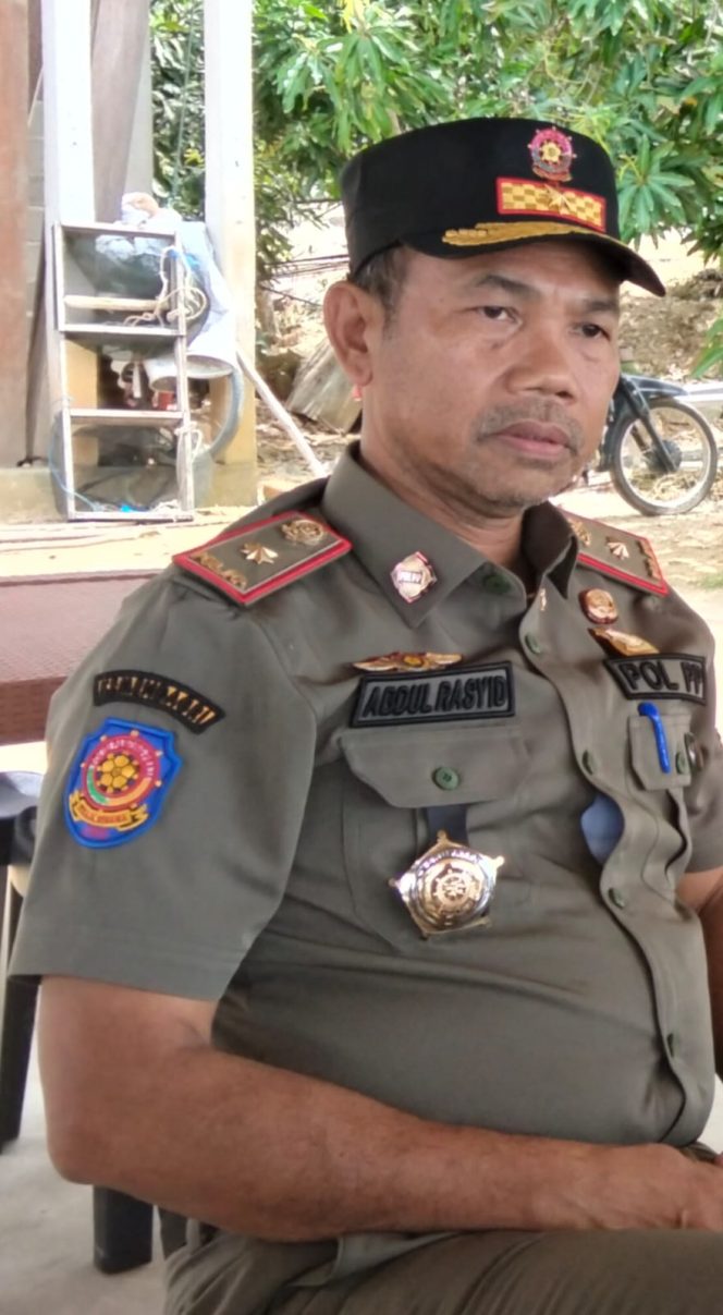 
					Kepala Satpol PP Kabupaten Kepulauan Anambas, Abdul Rasyid, Rabu (4/2/2026). 
