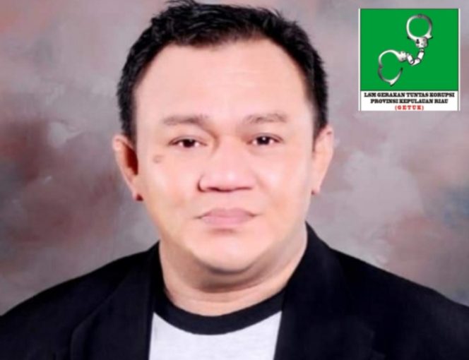 
					Ketua LSM Getuk Kepri, Jusri Sabri,  Minggu (19/4). 