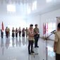 Wakil Bupati Kepulauan Anambas, Raja Bayu Febri Gunadian, melantik Pengurus Majelis Pembimbing Ranting, Pengurus Kwartir Ranting dan Lembaga Pemeriksa Keuangan (LPK) Kwartir Ranting Gerakan Pramuka Siantan Tengah masa bakti 2026-2029 di SMK Negeri 2 Anambas, Dusun Muntai, Desa Teluk Siantan, Senin (11/5/2026).