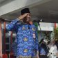 Sekretaris Daerah Kabupaten Kepulauan Anambas bertindak sebagai pembina apel saat memimpin peringatan Hari Kebangkitan Nasional ke-118 di halaman Kantor Bupati, Rabu (20/5/2026).