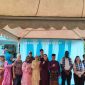 Bupati Kepulauan Anambas Aneng bersama jajaran pemerintah daerah, kru Kapal Pesiar MV Odyssey, dan wisatawan mancanegara berfoto bersama usai acara penyambutan di Pelabuhan Pemda Sri Siantan, Kabupaten Kepulauan Anambas, Senin (22/6/2026).