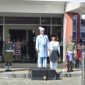 Bupati Kepulauan Anambas Aneng saat memimpin Apel Peringatan Hari Jadi ke-18 Kabupaten Kepulauan Anambas di Halaman Kantor Bupati Anambas, Pasir Peti, Rabu (24/6/2026). 