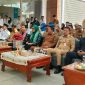 Suasana pembukaan Survei Akreditasi RSUD Tarempa yang dihadiri unsur Forum Koordinasi Pimpinan Daerah (Forkopimda), jajaran pemerintah daerah, tenaga kesehatan, serta tamu undangan sebagai bentuk komitmen bersama dalam mendukung peningkatan mutu pelayanan kesehatan yang berkelanjutan di Kabupaten Kepulauan Anambas, Senin (3/8/2026).