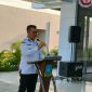 Bupati Kepulauan Anambas, Aneng, menyampaikan sambutan pada acara penutupan (Exit Conference) Survei Akreditasi RSUD Tarempa, Selasa (4/8/2026).