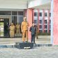 Bupati Kepulauan Anambas Aneng saat memimpin apel dan memberikan arahan kepada jajaran ASN di lingkungan Pemerintah Kabupaten Kepulauan Anambas, Senin (10/8/2026).