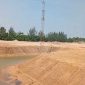 Penimbunan terlihat di kawasan yang sebelumnya menjadi lokasi wisata WakePark, Bengkong Laut, Batam, Sabtu (22/8/2026).