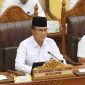 Ketua DPRD Kota Batam memimpin rapat paripurna penyampaian Tanggapan dan/atau Jawaban Wali Kota Batam atas Pemandangan Umum Fraksi-Fraksi DPRD terhadap Ranperda Perubahan APBD Kota Batam Tahun Anggaran 2026, Selasa (2/9/2026).