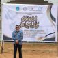 Perwakilan PT Medco Energy Ery Prihantono menyampaikan sambutan pada Festival Permainan Rakyat di Lapangan Bola Kaki Sulaiman Abdullah, Tarempa, Kecamatan Siantan, Kabupaten Kepulauan Anambas, Selasa (15/9/2026).