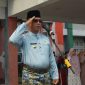 Bupati Kepulauan Anambas, Aneng, bertindak sebagai inspektur upacara, Kamis (24/9). 