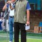 Wali Kota Batam, Amsakar Achmad, bersama Wakil Ketua III DPRD Kota Batam, Muhammad Yunus Muda, SE, saat membuka Kejuaraan Minisoccer Antarinstansi dalam rangka HUT ke-26 DPRD Kota Batam di Lapangan Gamma Minisoccer, Bengkong, Sabtu (17/10/2026).
