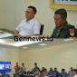Bupati Kepulauan Anambas, Aneng, mengikuti secara virtual Rapat Koordinasi Perkembangan Situasi Terkini di Laut Natuna Utara dari Ruang Rapat Lantai II Media Center Kantor Bupati Kepulauan Anambas, Pasir Peti, Kamis (8/10/2026).
